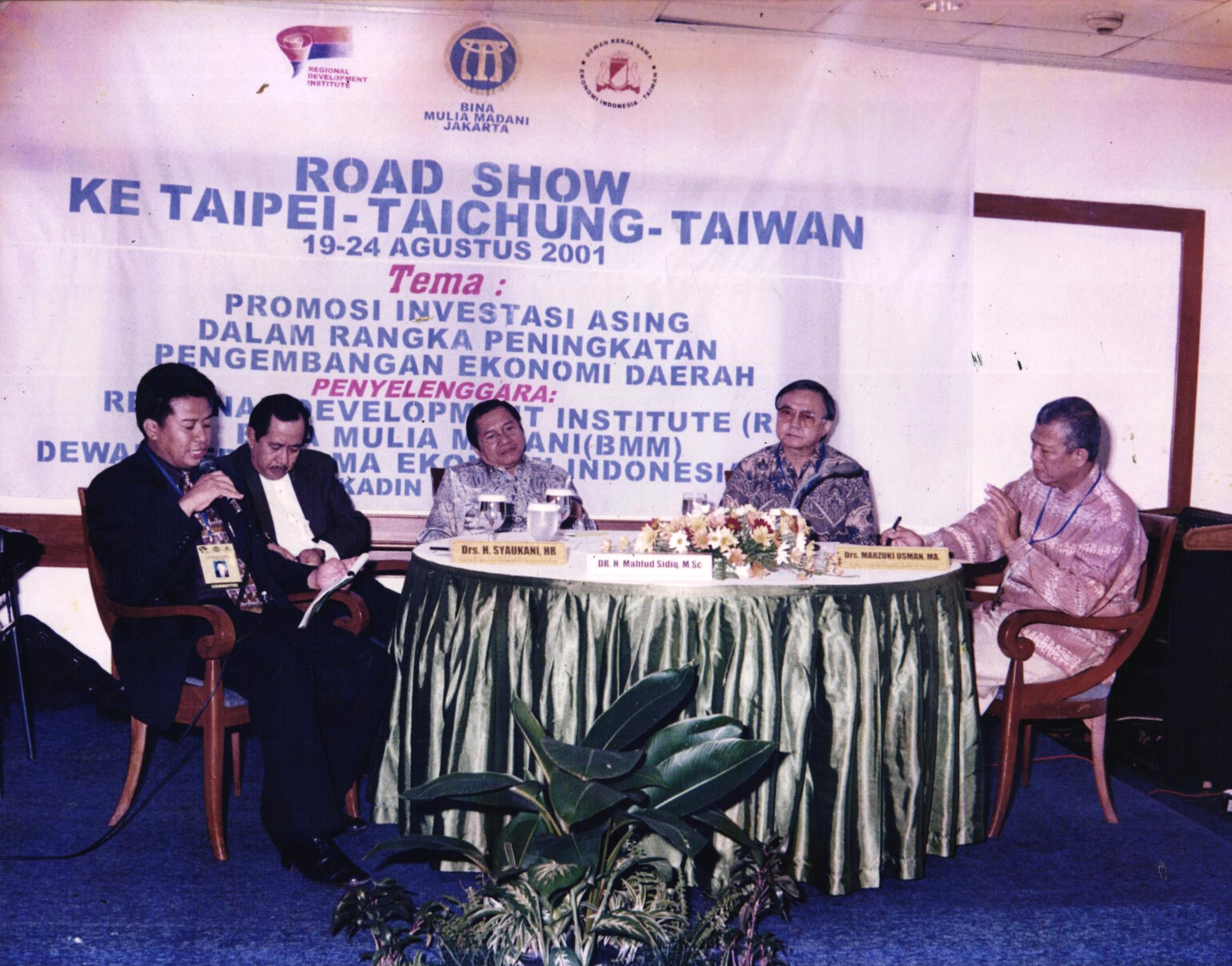 Misi Diplomasi Ekonomi di Taiwan INNRED