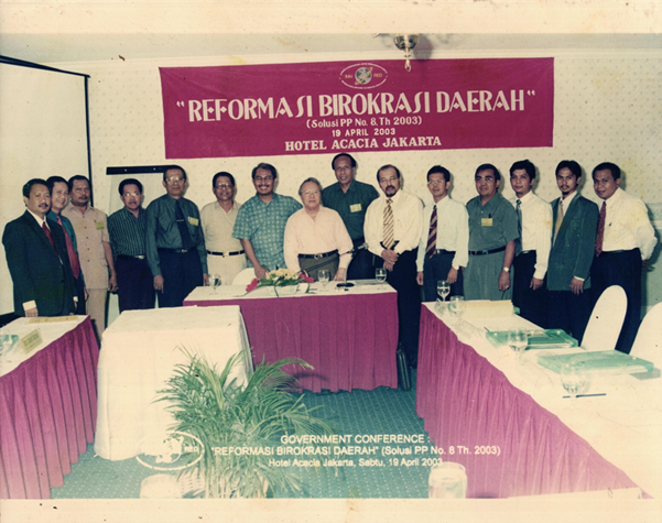 Seminar Nasional Reformasi Birokrasi INNRED 2003